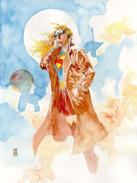 SUPERGIRL #14 CVR E JIM LEE SUPERGIRL MOVIE CARD STOCK (THE REIGN OF THE SUPERBOYS)