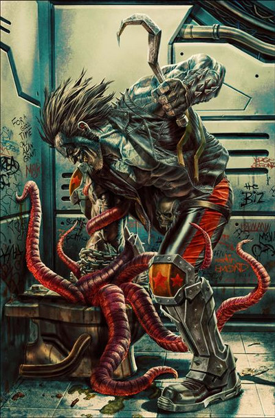 LOBO #4 CVR B LEE BERMEJO CARD STOCK