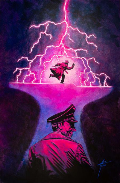 THE PERIL OF THE BRUTAL DARK AN EZRA CAIN MYSTERY #5 (OF 6) CVR B AARON CAMPBELL CARD STOCK