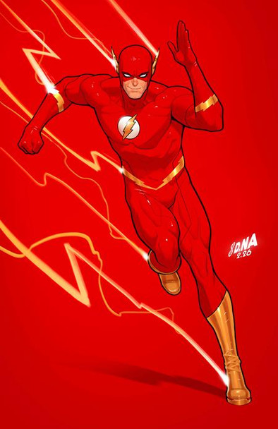FLASH #34 CVR C DAVID NAKAYAMA CARD CARD STOCK