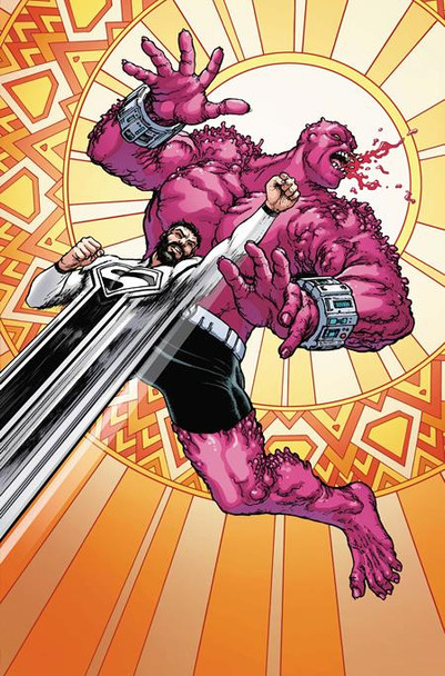 SUPERMAN FATHER OF TOMORROW #2 (OF 6) CVR C CHRIS BURNHAM CARD STOCK