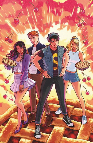 JUGHEAD PIEMAGGEDDON (ONE SHOT) CVR H JEN BARTEL FOIL FULL ART VAR 