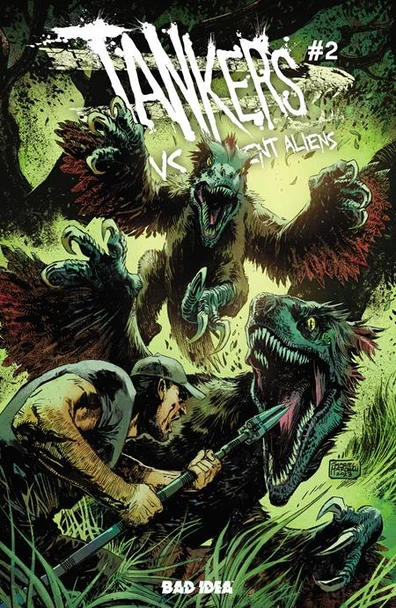 TANKERS VS ANCIENT ALIENS #2 (OF 4) CVR A GABRIEL HARDMAN