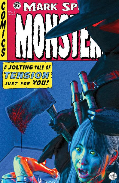 MARK SPEARS MONSTERS #0 DELUXE EDITION (ONE SHOT) CVR C MARK SPEARS CRIME SUSPEN STORIES 22 HOMAGE VAR