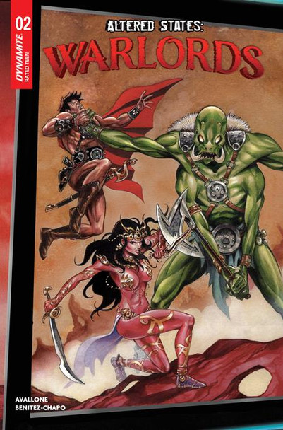 ALTERED STATES WARLORDS #2 CVR B MIKE ROOTH VAR