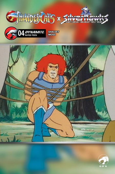 THUNDERCATS X SILVERHAWKS #4 CVR E ANIMATION ART VAR