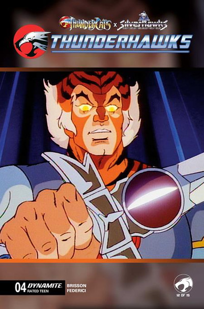 THUNDERCATS X SILVERHAWKS THUNDERHAWKS #4 CVR E ANIMATION ART VAR