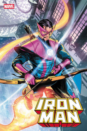 IRON MAN #7 ALESSANDRO CAPPUCCIO HELLFIRE COSTUME SWAP VAR