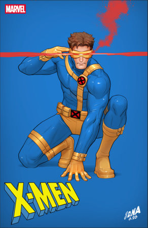 X-MEN #33 DAVID NAKAYAMA COLOR BLOCK BLUE VAR
