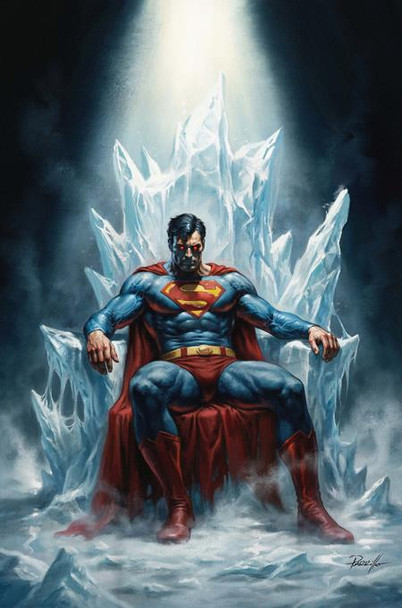 ADVENTURES OF SUPERMAN BOOK OF EL #10 (OF 12) CVR B LUCIO PARRILLO CARD STOCK VAR