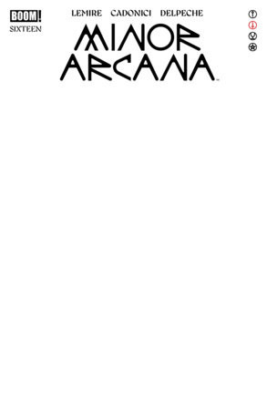 MINOR ARCANA #16 CVR C BLANK SKETCH