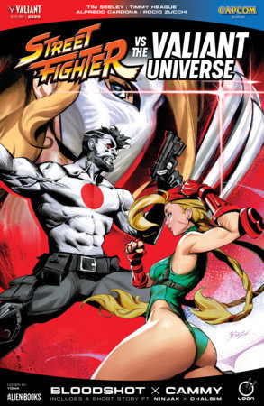 STREET FIGHTER VS THE VALIANT UNIVERSE SPECIAL CVR B YONAS