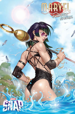 MARVEL SWIMSUIT SPECIAL BRAND NEW BEACH DAY #1 INHYUK LEE MARVEL SNAP SWIMSUIT VAR
