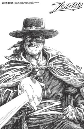 ZORRO #2 CVR D DEARMAS B&W