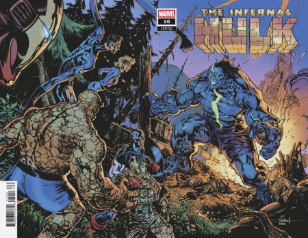 INFERNAL HULK #10 JONAS SCHARF WRAPAROUND BATTLE VAR