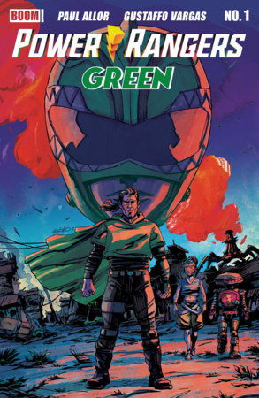 POWER RANGERS GREEN #1 CVR B VARGAS