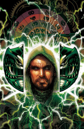 POWER RANGERS GREEN #1 CVR F FOIL HARRIS