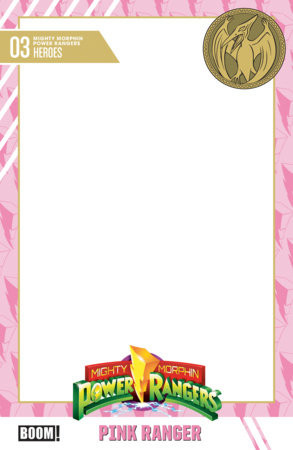 MIGHTY MORPHIN POWER RANGERS (2026) #3 CVR D TRADING CARD BLANK SKETCH