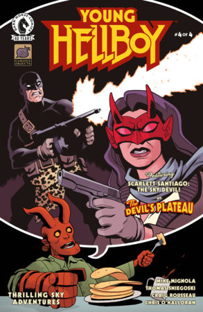 YOUNG HELLBOY THRILLING SKY ADVENTURES #4 CVR B STENBECK