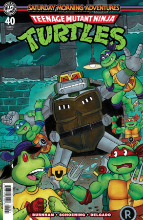 TEENAGE MUTANT NINJA TURTLES SATURDAY MORNING ADVENTURES #40 CVR B LAVIGNE