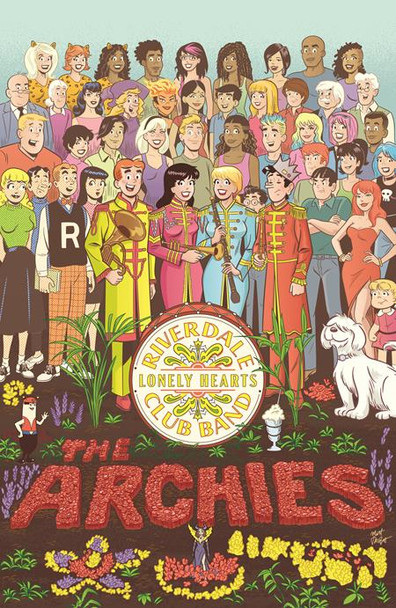 LAUGH #166 FACSIMILE EDITION CVR B MATT TALBOT SGT PEPPERS VAR