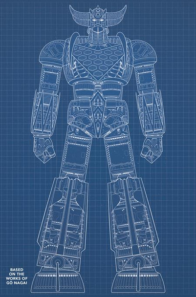 UFO ROBOT GRENDIZER #1 (OF 4) CVR E BLUEPRINT DENIS BAJRAM & BRICE COSSU VAR