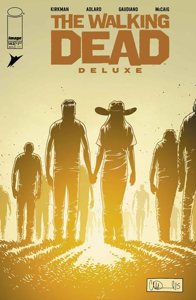 WALKING DEAD DELUXE #143 CVR B CHARLIE ADLARD & DAVE MCCAIG VAR