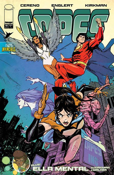 INVINCIBLE UNIVERSE CAPES #10 CVR E SANFORD GREENE CONNECTING VAR