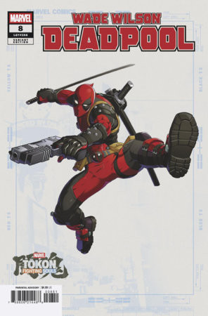 WADE WILSON DEADPOOL #8 MARVEL TOKON FIGHTING SOULS VAR