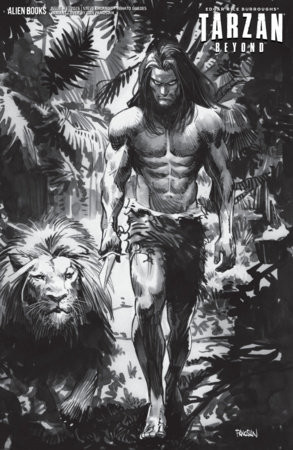 TARZAN BEYOND #3 CVR D  PANOSIAN B&W