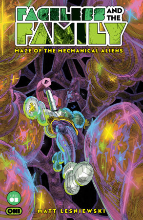 FACELESS AND THE FAMILY MAZE OF THE MECHANICAL ALIENS #3 CVR B ERNST