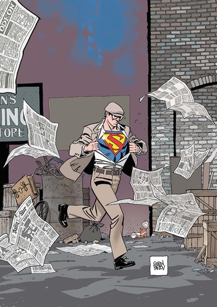 SUPERMAN THE STRANGER #1 (OF 6) CVR C GORAN PARLOV CARD STOCK VAR