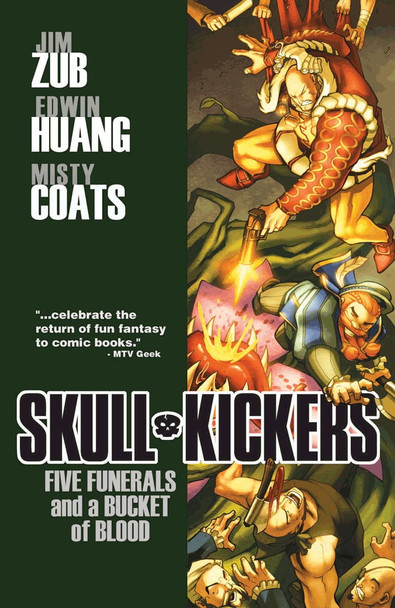 SKULLKICKERS TP VOL 02 FIVE FUNERALS & A BUCKET OF BLOOD