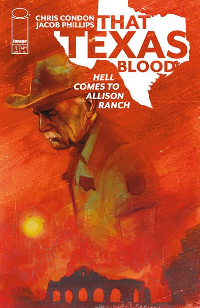 THAT TEXAS BLOOD HELL COMES TO ALLISON RANCH #1 (OF 6) CVR B MARTIN SIMMONDS VAR 