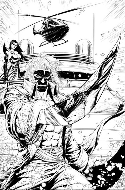 FINAL BOSS #10 CVR D TYLER KIRKHAM WITCHBLADE TEAM UP VAR 
