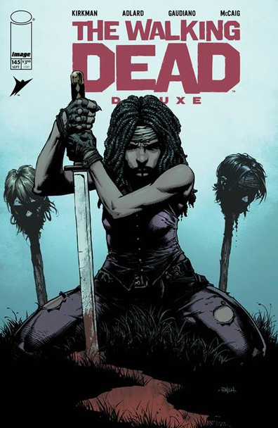 WALKING DEAD DELUXE #145 CVR A DAVID FINCH & DAVE MCCAIG 