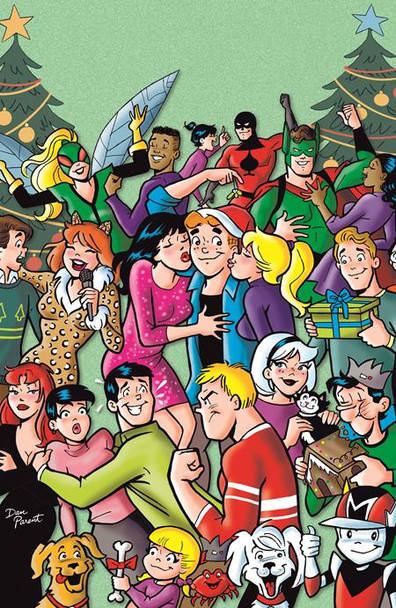 ARCHIES CHRISTMAS SPECTACULAR (ONE SHOT) CVR D DAN PARENT FOIL FULL ART VAR