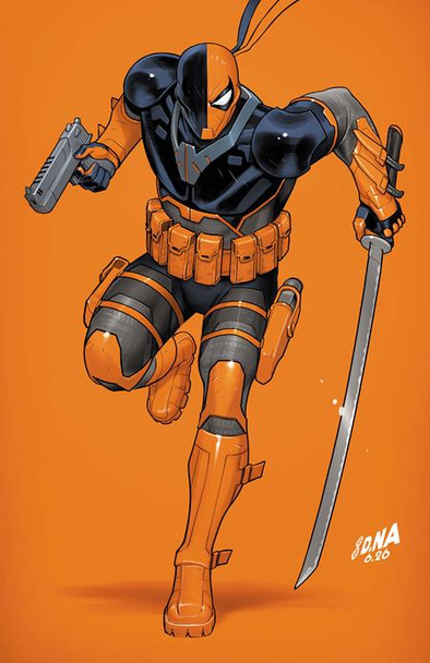 DEATHSTROKE THE TERMINATOR #8 CVR B DAVID NAKAYAMA CARD STOCK VAR