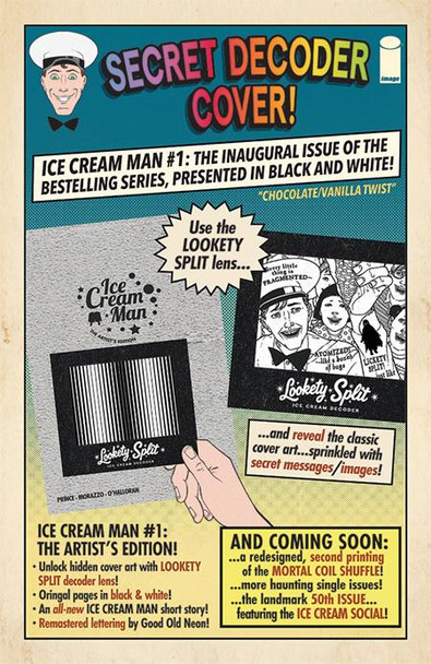 ICE CREAM MAN #1 CHOCOLATE VANILLA TWIST EDITION 
