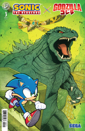 SONIC THE HEDGEHOG X GODZILLA #3 CVR A LAWRENCE