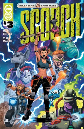 BIKER MICE FROM MARS SCORCH #3 CVR B JORDI TARRAGONA VAR