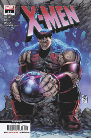 X-MEN #34 TONY DANIEL 2ND PRINTING VAR