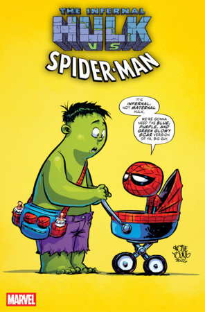 INFERNAL HULK VS SPIDER-MAN #1 SKOTTIE YOUNG VAR