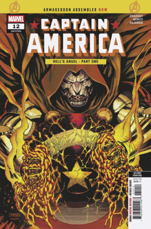 CAPTAIN AMERICA #12 CORY SMITH 2ND PRINTING VAR