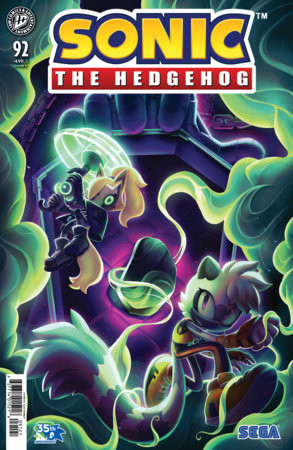 SONIC THE HEDGEHOG #92 CVR B FORREST
