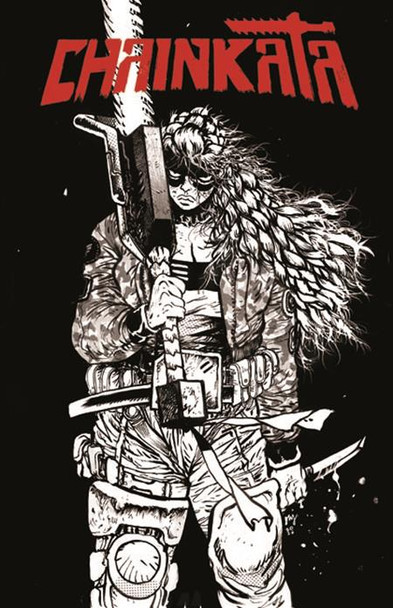 CHAINKATA #1 CVR B DANIEL WARREN JOHNSON B&W VAR