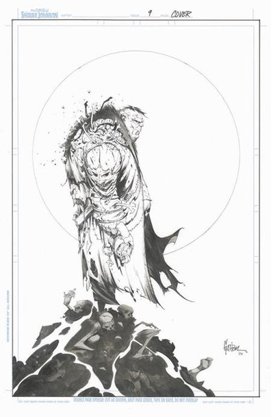 SPAWN THE CURSE OF SHERLEE JOHNSON #9 CVR C JONATHAN GLAPION B&W VIRGIN VAR