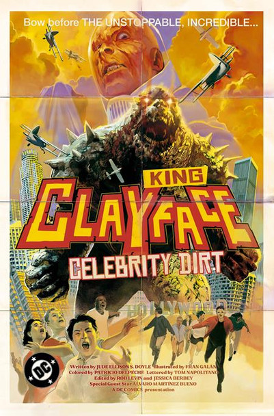 CLAYFACE CELEBRITY DIRT #6 (OF 6) CVR C ALVARO MARTINEZ BUENO CARD STOCK VAR