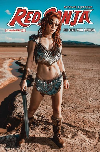 RED SONJA SHE DEVIL WITH A SWORD #8 CVR E COSPLAY MOLLY STEWART VAR