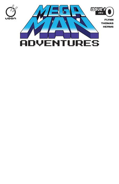 MEGA MAN ADVENTURES #0 (ONE SHOT) CVR D BLANK SKETCH VAR